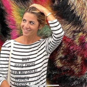 Dior “Women Artists” long sleeve boatneck T-Shirt